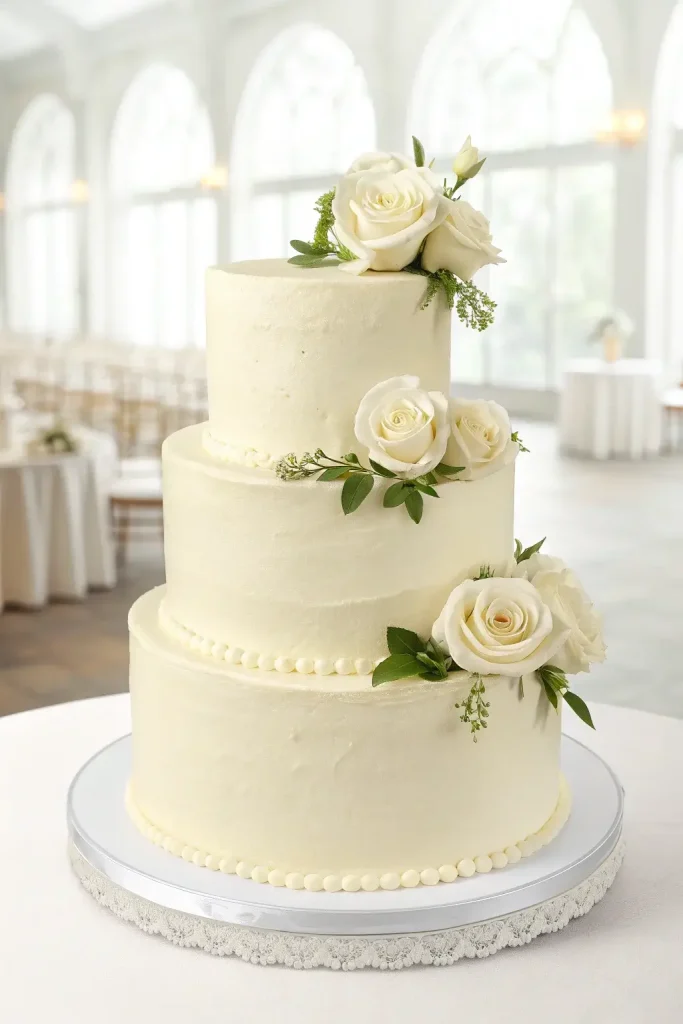 Simple Wedding Cakes