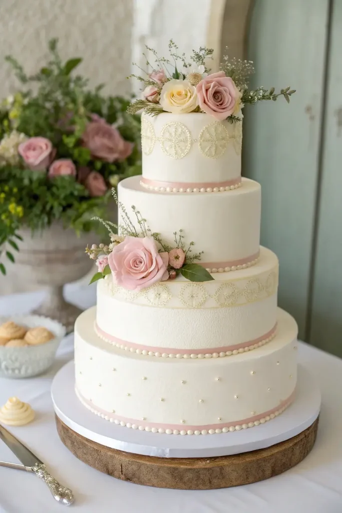 Simple Wedding Cakes