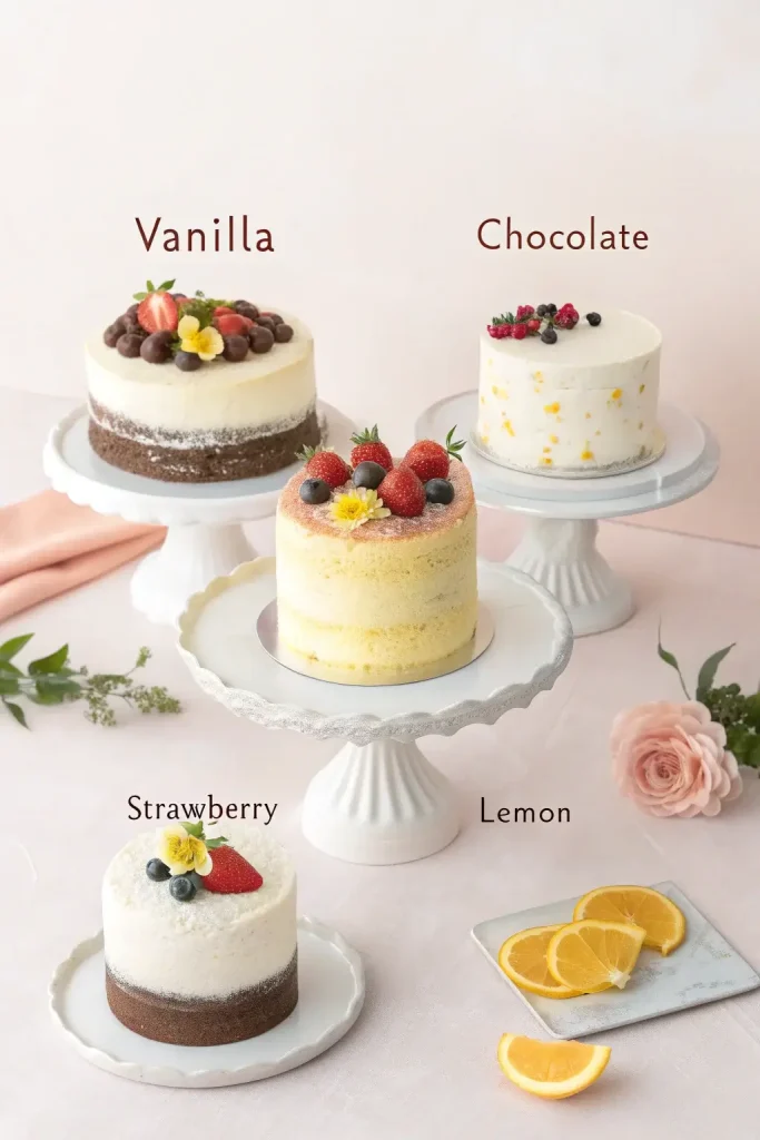 Simple Wedding Cakes