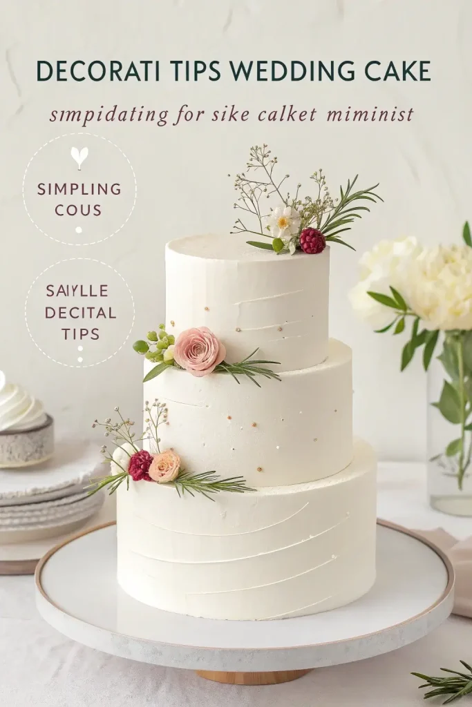 Simple Wedding Cakes