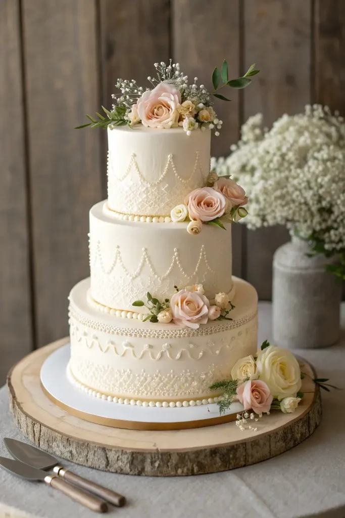 Simple Wedding Cakes