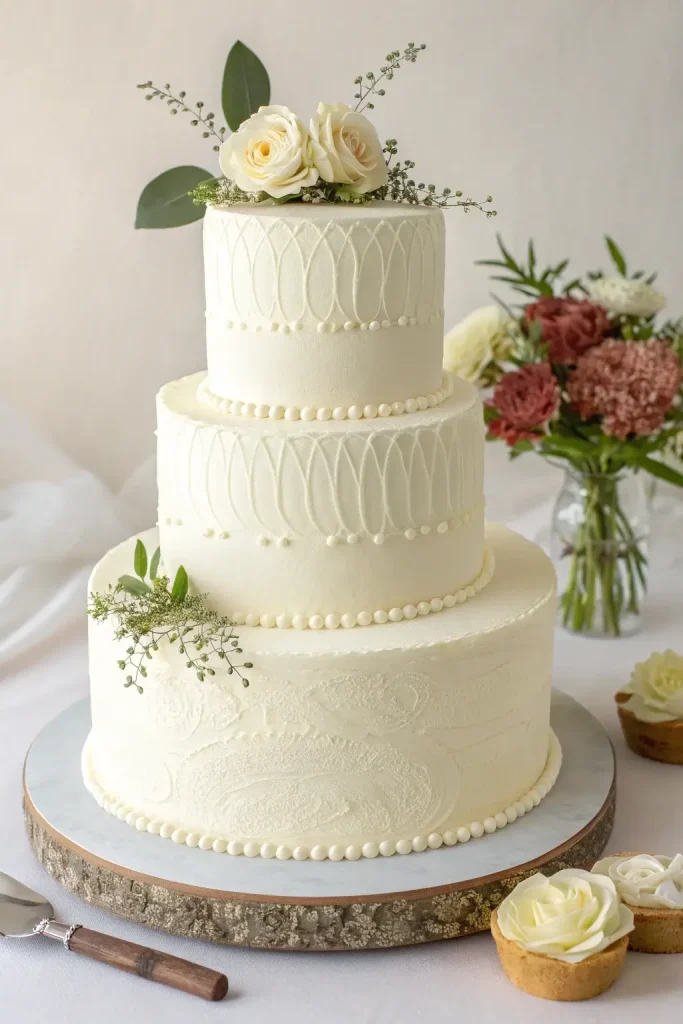 Simple Wedding Cakes