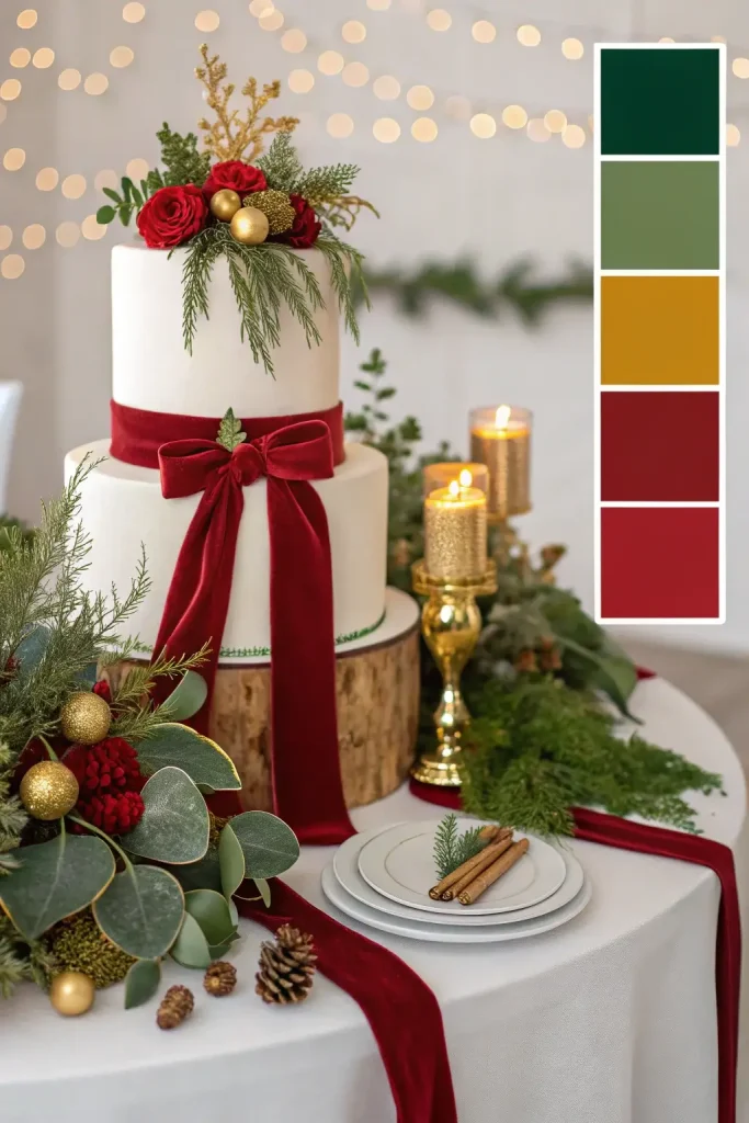 Winter Wedding Color Palettes
