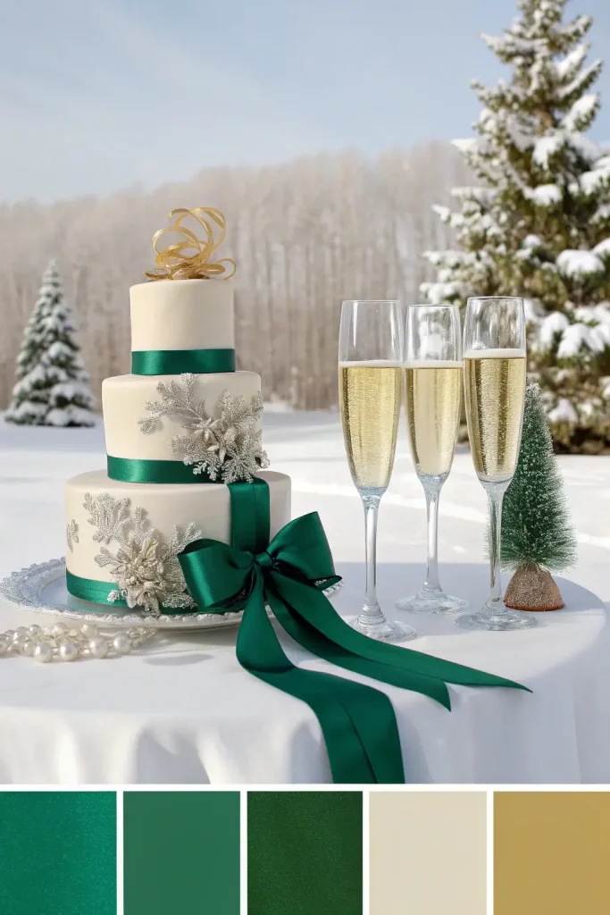 Winter Wedding Color Palettes