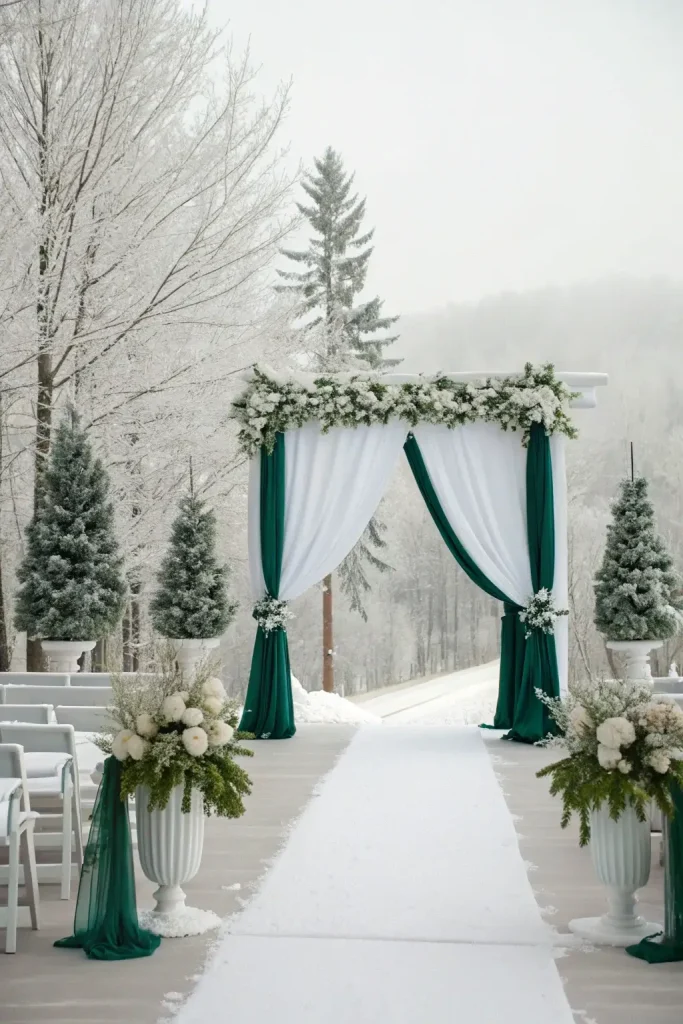 Winter Wedding Color Palettes