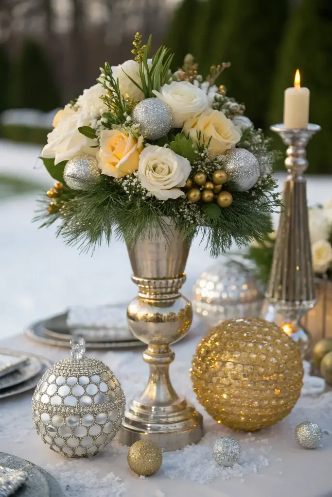 January Wedding Centerpieces