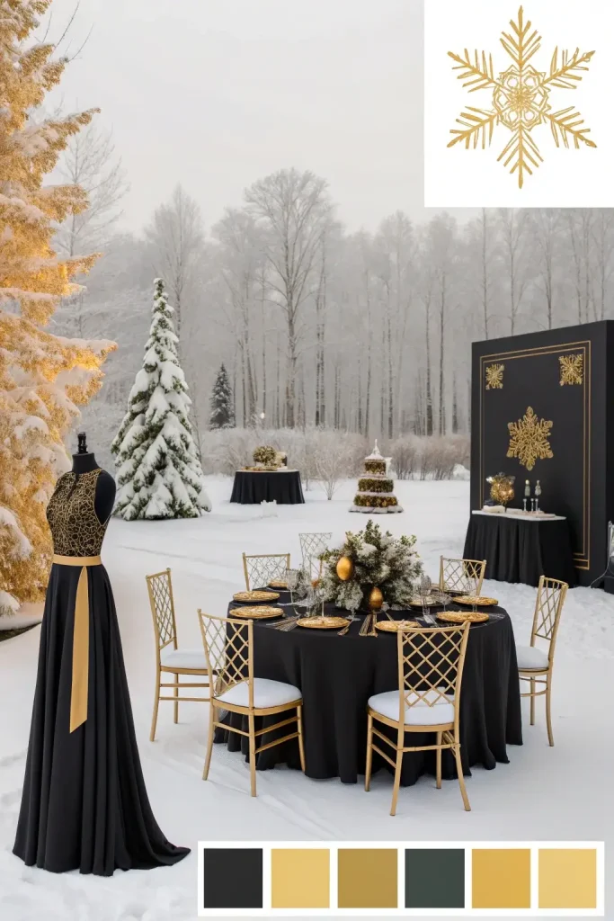 Winter Wedding Color Palettes