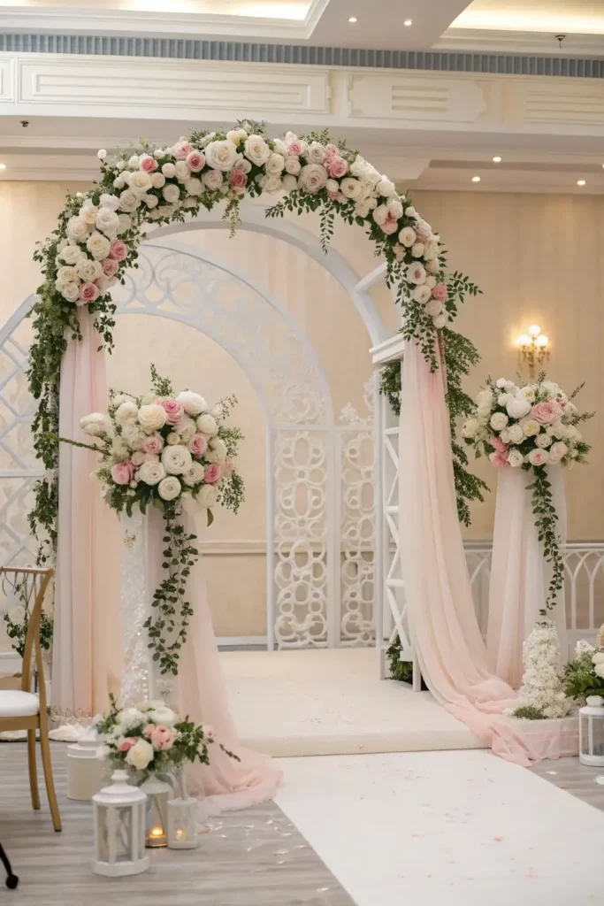 January Wedding Backdrop Ideas